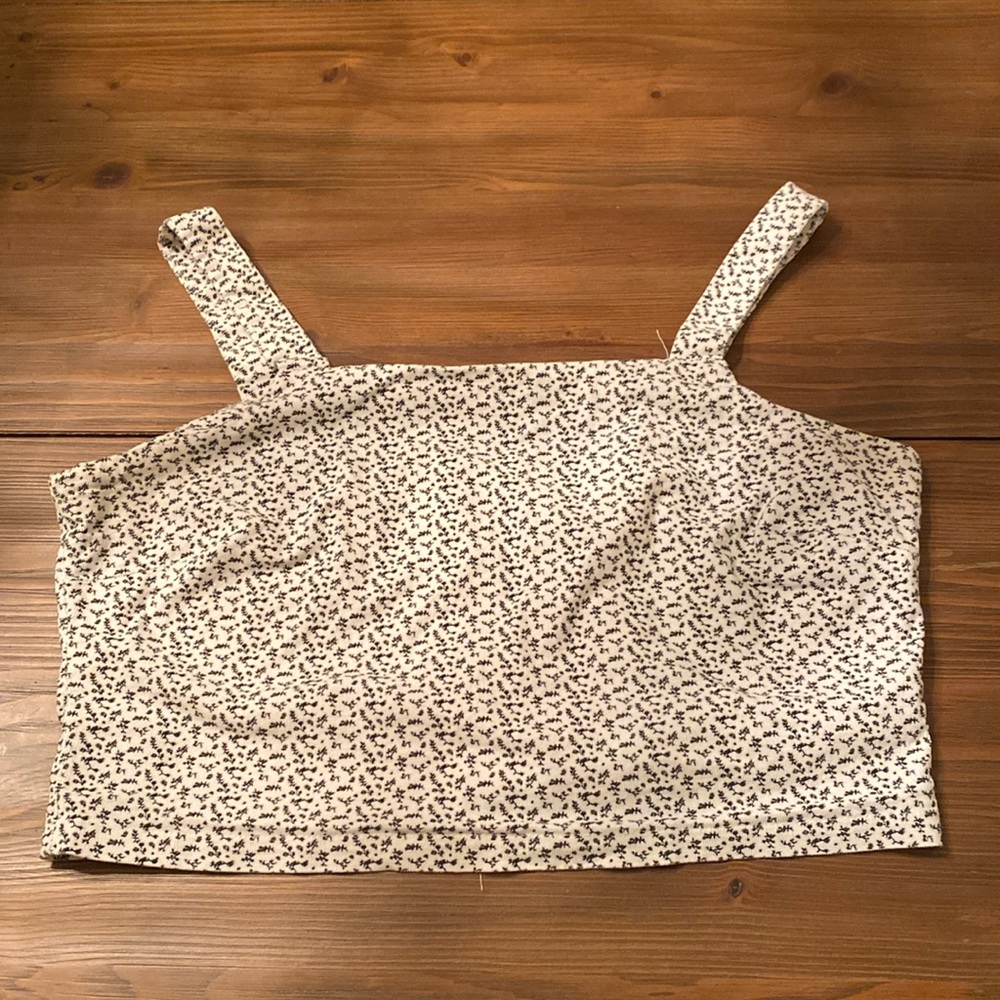 Altar’d State zip up cropped corset/dress top